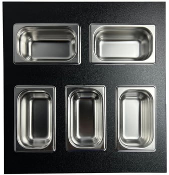 Nantucket Sinks PS20BREC5 - Rectangular Board with 5 Rectangular Bins