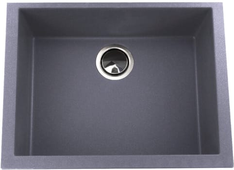 Nantucket Sinks Plymouth Collection PR2418TI - 24 Inch Undermount Single Bowl Kitchen Sink with 7 7/8 Inch Bowl Depth