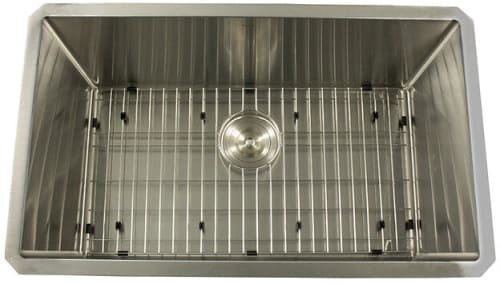 Nantucket Sinks Pro Series SR30181216 - 30 Inch Single Bowl Undermount Laundry Sink