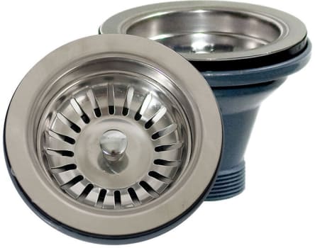 Nantucket Sinks NS35LEXT - Basket Strainer Kitchen Drain for Fireclay Sinks