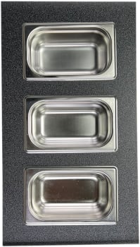 Nantucket Sinks PS20BREC3 - Rectangular Board with 3 Rectangular Bins