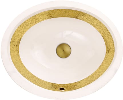 Nantucket Sinks Regatta Collection RC78340GRD - Anzio Italian Fireclay Vanity Sink with 6 3/4 Inch Bowl Depth