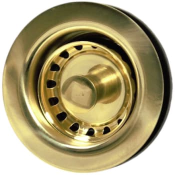 Nantucket Sinks NS403ULB - 2.75" Bar Sink Drain in Unlacquered Brass