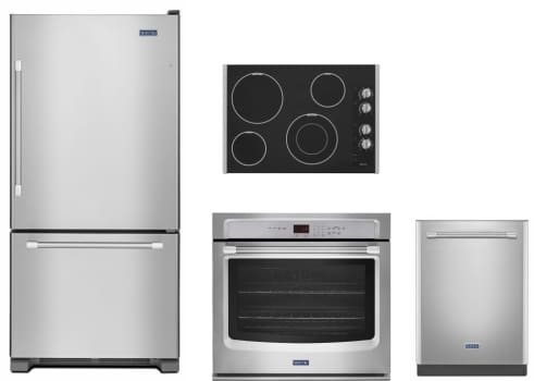 Maytag Stainless Steel Kitchen Appliance Package | Dandk ...