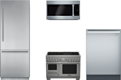 Thermador Threradwmw19 4 Piece Kitchen Liances Package Thermador Freedom Collection Threradwmw19 Package