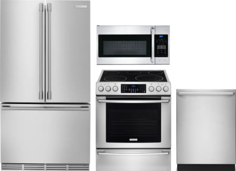 Electrolux EXRERADWMW10 4 Piece Kitchen Appliances Package ...