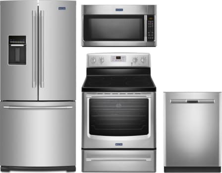 Maytag Mareradwmw21 4 Piece Kitchen Liances Package With Maytag