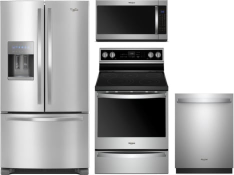 Whirlpool Wpreradwmw8580 4 Piece Kitchen Liances Package With Whirlpool