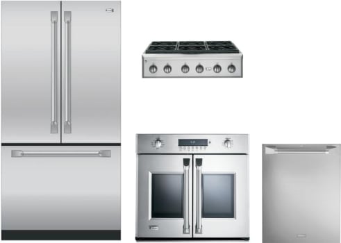 Monogram Morectwodw169 4 Piece Kitchen Appliances Package With