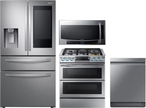 Samsung Sareradwmw12281 4 Piece Kitchen Appliances Package With
