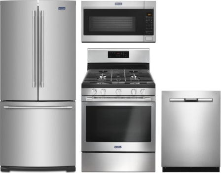 Package 29 - Maytag Appliance Package - 4 Piece Appliance Package with Gas  Range - Stainless Steel