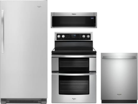Refrigerator stove shop dishwasher microwave combo