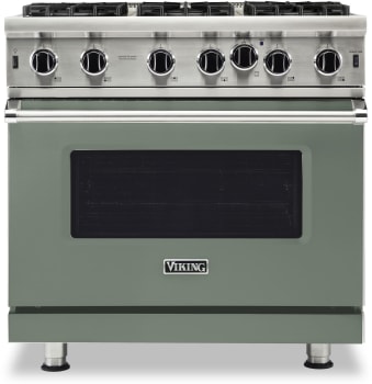 Viking 5 Series VGIC53626BEULP - 36 Inch Open Burner Liquid Propane Range