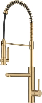 Kraus Artec Pro Series KPF1605BB - Commercial Style 2-Function Single Handle Pull Down Kitchen Faucet with Pot Filler