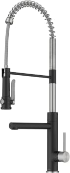 Kraus Artec Pro Series KPF1605SFSMB - Commercial Style 2-Function Single Handle Pull Down Kitchen Faucet with Pot Filler