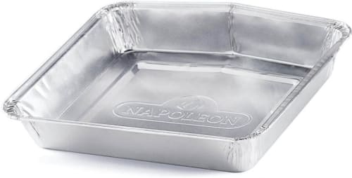 Napoleon 62006PK12 - Disposable Aluminum Grease Trays for TravelQ™ Series 5 per Pack (Pack of 12) in Full View