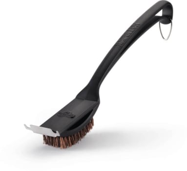 Natural Fiber Grill Brush with Grid Scraper - Thumbnail 5