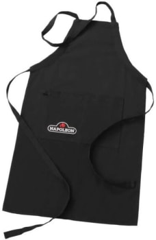 Napoleon 62131PK12 - Black Grilling Apron (Pack of 12) in Full View
