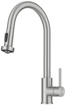 Kraus KPF1616SFS - 17 Inch 2 Function Single Handle Pull Down Kitchen Faucet
