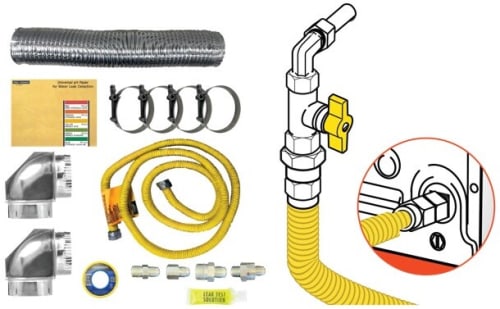 Speed Queen D519208 - Gas Dryer Installation Kit
