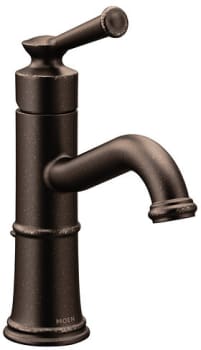 Moen 6402 Belfield Einhebel-Wasserhahn Chrom - Für Einlochmontage, Wassersparend