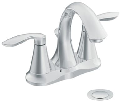 Moen 6410 Double Lever Lavatory Faucet, Moen Eva 6410 Bathroom Faucet Parts