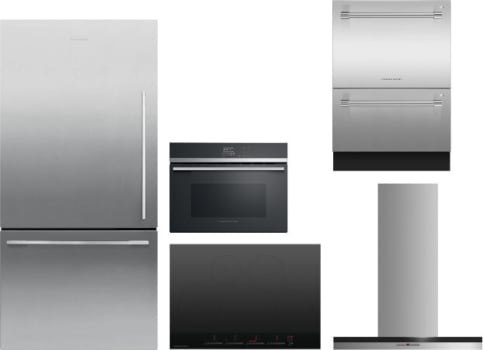 Fisher Paykel RF170WDLX5N Contemporary Series 32 Inch Stainless