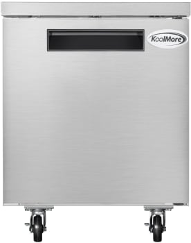 Koolmore KMUCF1DSS - 27 Inch One Door Commercial Undercounter Freezer