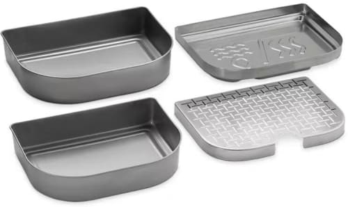 Weber 6613 - Stainless Steel Versatility Kit For Lumin Compact Electric Grills