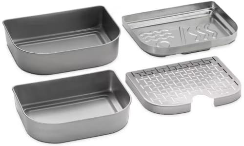 Weber 6614 - Stainless Steel Versatility Kit For Lumin Electric Grills