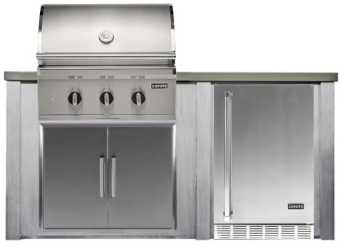 Haven Outdoor HCOY72REFHG2 - 72 Inch Outdoor Kitchen Island