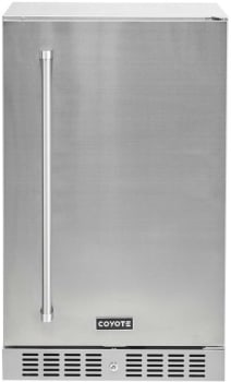 Coyote C121RSR - 4.1 Cu. Ft. Built-In Refrigerator Right Hinge
