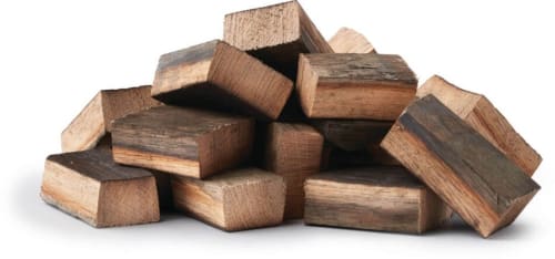 Napoleon 67029PK6 - Whiskey Barrel Wood Chunks (Pack of 6) in Full View