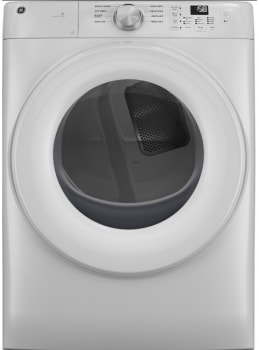 GE GFD35ESSYWW - 28 Inch Smart Front Load Electric Dryer