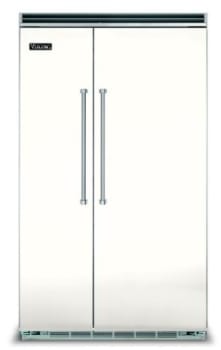 Viking VCSB5484PW 48 Inch Counter Depth Built-In Side by Side