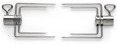 Napoleon 69002 - Commercial Quality Collapsible Rotisserie Forks Four Prongs, Set of Two
