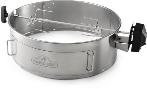 Napoleon 69221 - Heavy Duty Rotisserie for Charcoal Kettle BBQ 22" in Front View