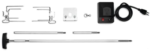 Napoleon 69241 - Heavy Duty Rotisserie Kit for PRO Charcoal Kettle 22" & 18" Grills