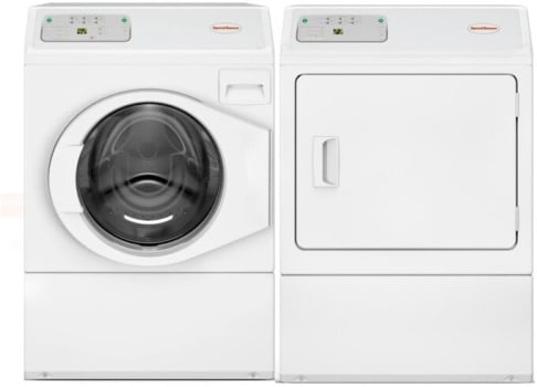 Speed Queen SQWADREW173001 Front Load Washer and Electric Dryer