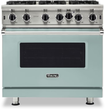 Viking 5 Series VGIC53626BSPLP - 36 Inch Open Burner Liquid Propane Range