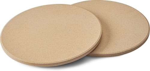 Napoleon 70000PK6 - 10 Inch Personal Sized Pizza/Baking Stone Set (Pack of 6) in Full View