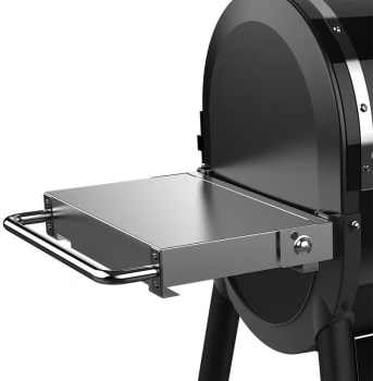 Weber 7001 - Stainless Steel Folding Side Table - SmokeFire Wood Pellet Grills