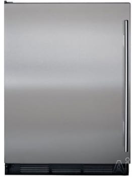 Sub Zero 7030428 Stainless Door Panel With Tubular Handle Right Hinged Or Left Hinged