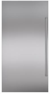 Sub-Zero 7008884 - Classic 36" Stainless Steel Flush Inset Door Panel with Pro Handle