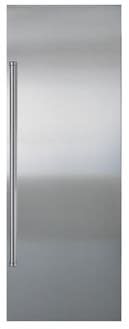 Sub-Zero 7008914 - Classic 42" Stainless Steel Flush Inset Refrigerator Door Panel with Pro Handle