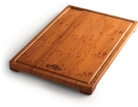 Napoleon 70114 - Professional Bamboo Cutting Board with Ergonomic Handles in Angled View