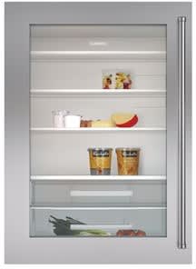Sub-Zero 7012232 - Classic 36" Stainless Steel Dual Flush Inset Door Panel with Pro Handle