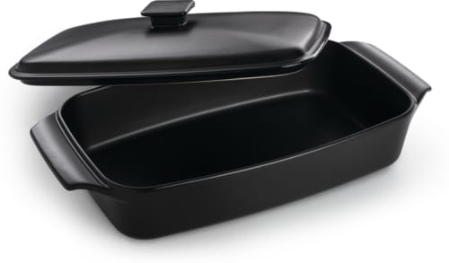 Napoleon 70151PK4 - Ceramic Casserole Dish in Opened Lid View