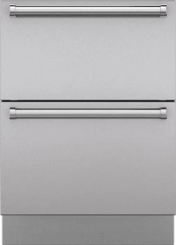 Sub-Zero 7025361 - Integrated Stainless Steel 24" Drawer Panels with Pro Handles
