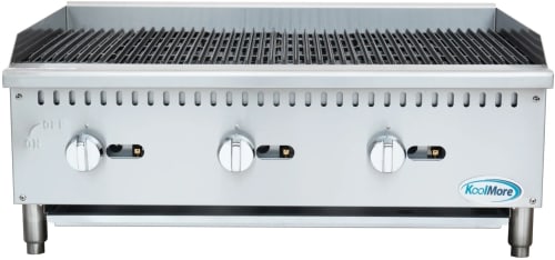 Koolmore KMGCB336M - 36 Inch Commercial Gas Charbroiler with 90,000 BTU Burner